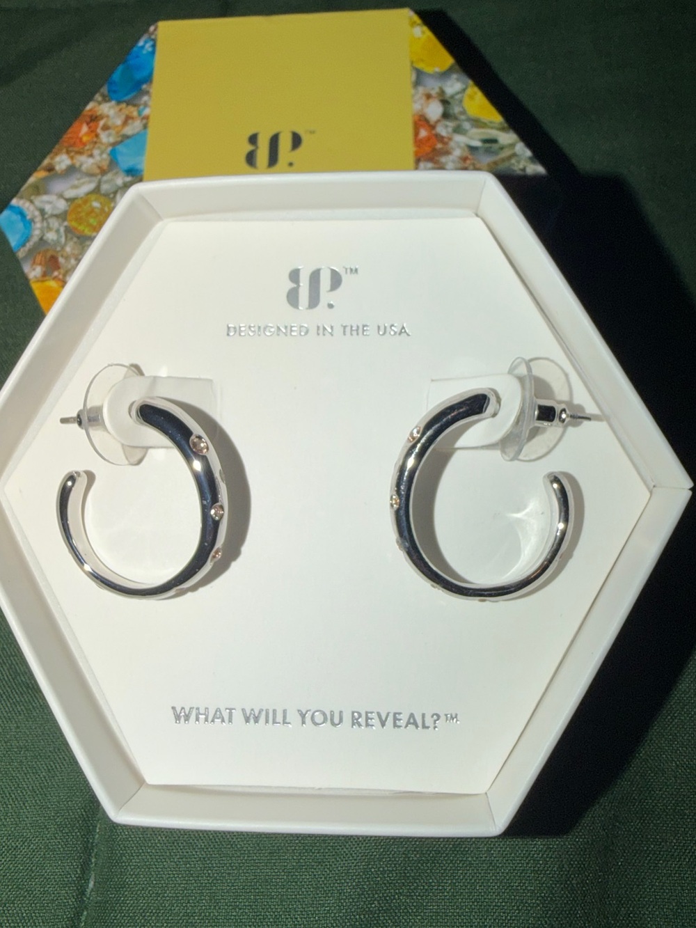 BP RETRO November 23 Earrings-Lost In A Daze Yellow Topaz on Rhodium RBP6701
